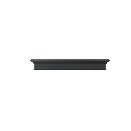 The Henry 72" Shelf MDF Black Paint