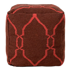 Surya Pouf Ottoman - Floor Pillows And Poufs