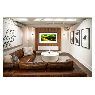 Worthington Basement 19039 - Modern - Basement - Columbus - by J.S ...