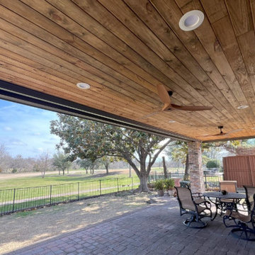 Balcony Deck And Dry Under Deck Living Space in Garland TX