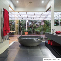 Sentosa 1720 Stone Freestanding Bath By Plumbline - Bathtubs