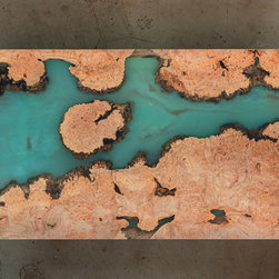 Resin & Wood Tables - Dining Tables