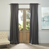 Anthracite Gray Room Darkening Curtain, Set of 2, 50"x96"