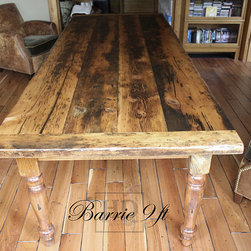 Reclaimed Wood Harvest Tables - Products