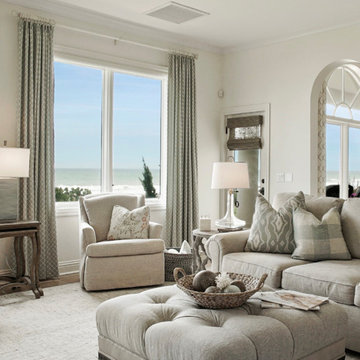 Ocean Getaway Family Room/ Kitchen