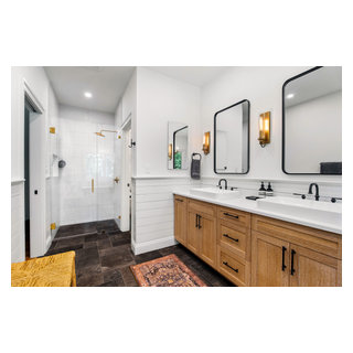 Charlottesville, VA Main Bathroom Remodel - Industrial - Bathroom - Other - by Walsh's ...