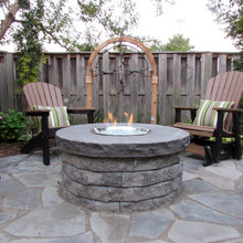 Outside deck