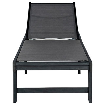 Safavieh Manteca Outdoor Lounge Chair, Dark Slate Gray
