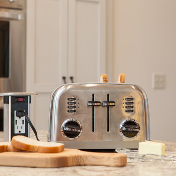 Pop-Up Electrical Plug On Countertop