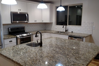 Kitchen - mediterranean kitchen idea in Santa Barbara