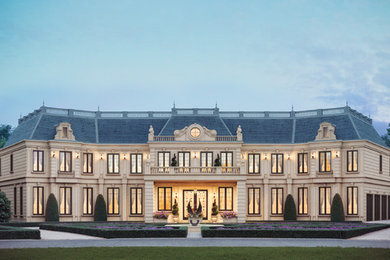 Example of a classic exterior home design