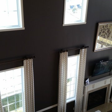 Custom Drapery Treatment Installations