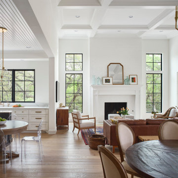 Transitional Living Room