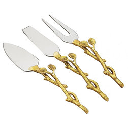Contemporary Cheese Knives by Elegance Silver