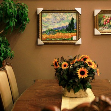 Oil painting in Dining Room
