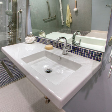 A Wheelchair Accessible Bathroom