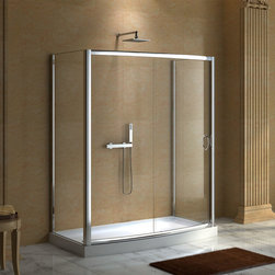 59" X 30" KAREV SHOWER ENCLOSURE - Shower Stalls And Kits