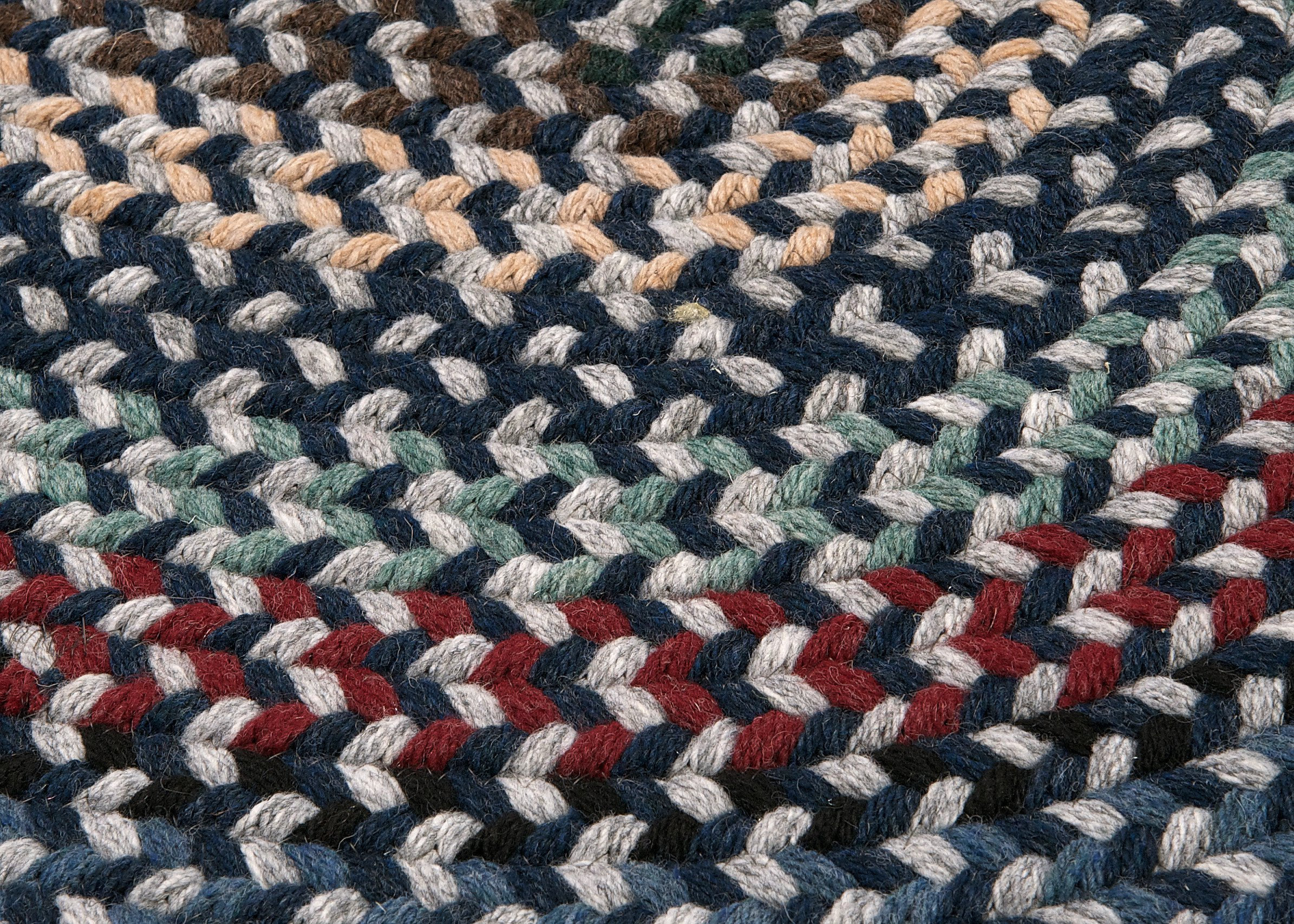 Colonial Mills Boston Common BC52 Winter Blues Traditional Area Rug, 2 ...