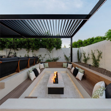 Contemporary Meets Intimate Outdoor Entertaining In Gilbert