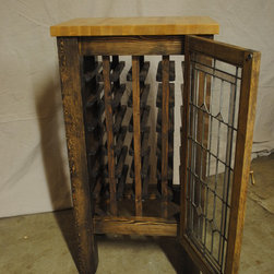 Antique Door Wine Cabinet - Products
