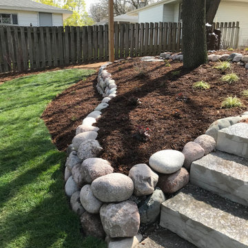 Backyard Oasis with Water Feature