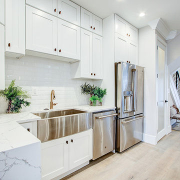Kitchen Remodel With Cooking & Dinning Space,Cabinet Space With Sink,Buchanan