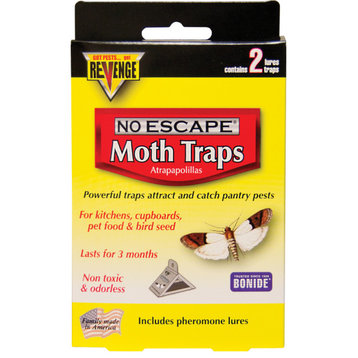 Revenge® 12412 No Escape® Moth Trap with Pheromone Lure, 2-Pack