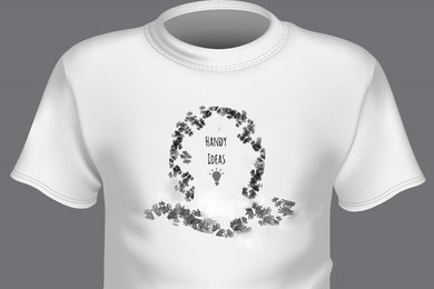 "Handy Ideas" T-shirt Designs by Ryan McMahon
