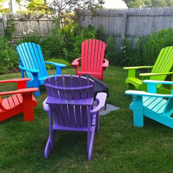 Adirondack chairs in full color - Adirondack Chairs
