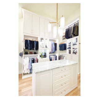 White Closet Dream - Traditional - Closet - Other - by Cabinet Concepts ...