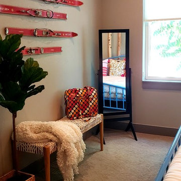 Modern New Downtown Denver Townhome Colorful Airbnb