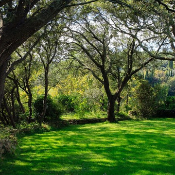 Jardin dans une intégration naturelle