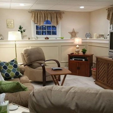 Traditional Basement Renovation | Salem, NH