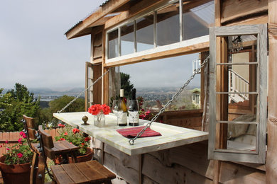 Shed - mid-sized rustic detached shed idea in San Luis Obispo