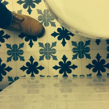 Snowflake Cement Tiles_TERRAZZO TILES