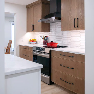 Fresh Galley-Style Kitchen