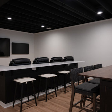 Finished Basement with Half Bath, Gym and Kids Play Area in Brighton, MI