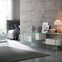 Glass shelves