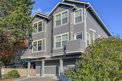 Trendy exterior home photo in Seattle