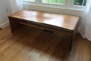 Dovetails cherry bench
