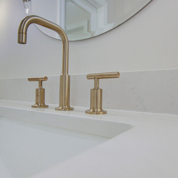 Primary Bathroom Remodel with Tub Removal & Shower Relocation