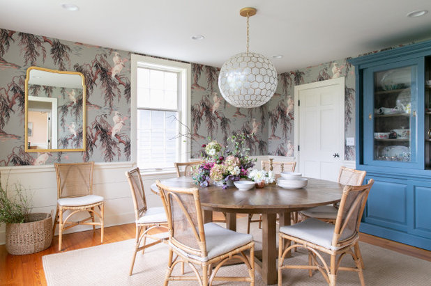 Traditional Dining Room by Laura Design Company
