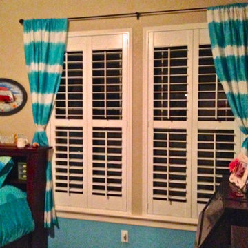 "Divider & Midrail" Plantation Shutter applications