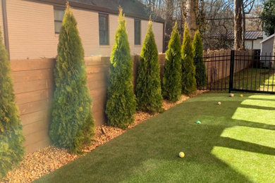 Photo of a transitional landscaping in Nashville.