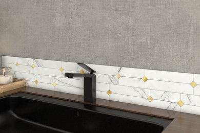 Inspiration for a modern home design remodel in Other