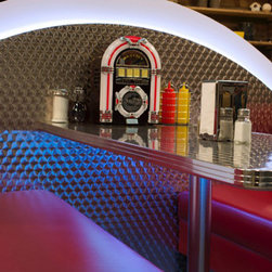 Retro Diner Booth - Dining Sets