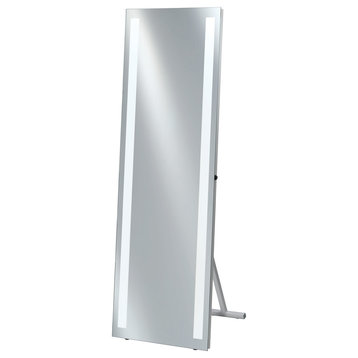 Illume LED Backlit Standing Tilt Dressing Mirror With Plug, 22"x66"