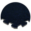Alessco Eva Foam Rubber Premium Softcarpets 8'x8' Set, Navy Blue