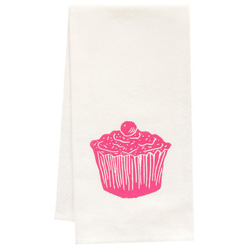 Organic Cupcake Tea Towel