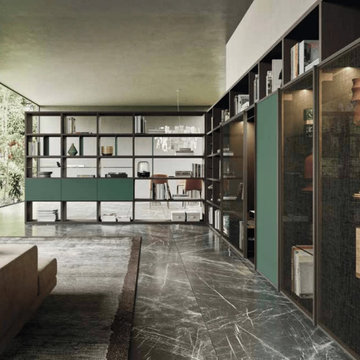 Extra large Day-20 TV unit / bookcase by Orme